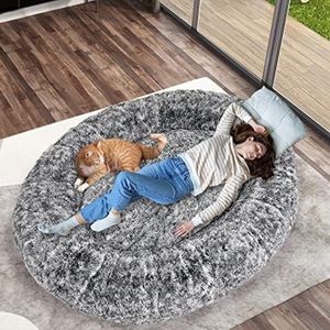 TheNapBed Human Size Pet Bed Calming Mattress Sofa Sleeping Floor Mat Cushion