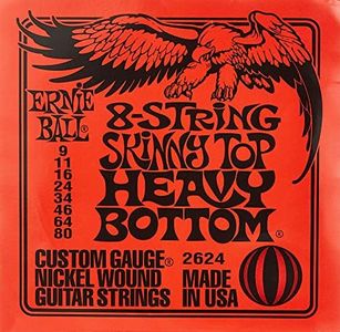 Ernie Ball Skinny Top Heavy Bottom Slinky 8-String Electric Guitar Strings - 9-80 Gauge