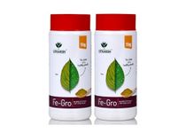 Utkarsh FeGro (Iron- Fe-12% EDTA Chelated) (100% Water Soluble Foliar Spray) (EDTA Chelated Fertilizers) (2 Kg; Pack of 2 of 1 Kg)