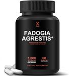 Fadogia Agrestis, Tongkat Ali & Beta Ecdysterone 1000mg - USA Third Party Tested Supplement - Powerful Extracts to Support Athletic Performance & Muscle Mass - Veggie Capsules Supplements