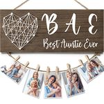 Aunt Gifts Mothers Day Gifts for Aunt from Niece Nephew, Aunt Picture Frame Best Aunt Ever Gifts Aunt Mothers Day Gifts Auntie Gifts, Birthday Gifts for Aunt Photo Holder Auntie Gifts for Christmas