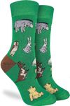 Good Luck Sock Women's Winnie-the-Pooh Socks, Adult