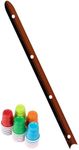 Extguds Shot Ski Board,4 Person Drinking,Ski Sets:1 Drinking Board + 50 Cute Shot Glasses, Perfect for Vacations,Weddings,Bar，Family Gathering,Celebrations, Party,Vintage and Noble