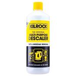 Kilrock Mega-K Multi-Purpose Descaler 1 Litre (12 Doses) - Limescale Descaling for Kettles, Shower Heads & Coffee Machines - Biodegradable and Phosphate Free