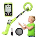 DR.ÖTEK Metal Detector for Kids, Lightweight Gold Detector with LCD Display, 69.9cm-100.8cm Adjustable Kids Metal Detector with Waterproof Coil, Great Beach Metal Detector for Kids Aged 3-12