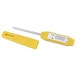 1Pc Instant Reading, Thermometer Kitchen Probe Type Electronic Digital Food Temperature Barbecue and Cooking BBQ Meat Probe (Yellow)