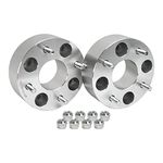 Rugged Front/Rear Wheel Spacer for Kubota RTV- XG850/X900/X1100/X1120/X1140, Made Up of Aluminum Alloy, Machine Pressed High Tensile Studs (See Fitment Details in Description)