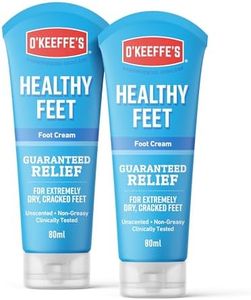 O'Keeffe's Healthy Feet Lot de 2 crèmes pour pieds extrêmement secs et craquelés 58 ml Augmente instantanément les niveaux d'humidité, crée une couche protectrice et empêche la perte d'humidité
