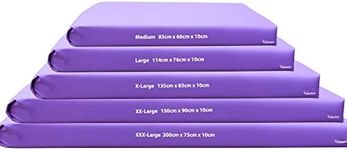Gymnastics Crash Mat, Safety Exercise Mat Pad, Critical Fall Height Tested to 3 Metres BS:EN1177 [Purple, XX-Large]