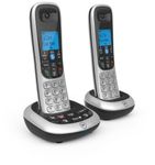 BT 2700 Cordless Landline House Phone, Nuisance Call Blocker, Do Not Disturb button, Answer Machine, Twin Handset Pack