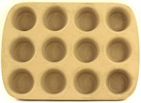 Pampered Chef Family Heritage Stoneware Muffin Pan