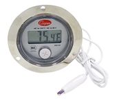 COOPER Atkins DM120-0-3 Digital Panel Thermometer with 2"" Front Flange, -40/120° F Temperature Range"