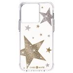 Case-Mate Sheer Superstar Case protective cover compatible with Apple iPhone 13 Pro case glitter [10 ft drop protection | Shockproof | iPhone 13 glitter case with star design | Anti-scratch] - Clear