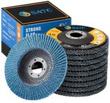 SATC Flap Discs 40 Grit 115mm Zirconia 10 Pack Grinding Discs Type 29 Sanding Discs for Angle Grinder to Sanding Grinding Metal Wood