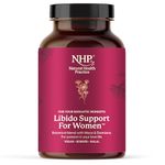 NHP Advanced Libido Support Supplement 60 Vegan Capsules – Herbal Libido Booster for Women with Maca Ginseng Zinc for Sexual Wellness Vitality Energy Stamina & Enhanced Intimacy