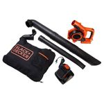 BLACK+DECKER 40V Leaf Blower/Leaf Vacuum Kit, Cordless (LSWV36)