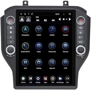 LINKSWELL 12.1 Inch Radio Replacement for Ford Mustang 2015 2016 2017 2018 2019 2020 Android Auto Head Unit Car Stereo Tablet Radio for Mustang Multimedia Player GPS Navigation System