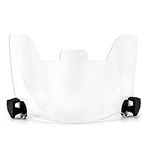 Fenduoer Football Visor, Eye-Shield Visor for Helmet, Clear Visor Fit for Adult Football Helmet with Clips (Clear)