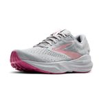 Brooks Women’s Adrenaline GTS 24 Supportive Running Shoe - Alloy/White/Zephyr - 7 Medium