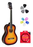 Neowood (FLY-J SB) Traveller Acoustic Guitar (Free Bag, Finger protector, Wilson String Set, 5 Picks) (Sunburst)