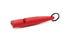 ACME The ALPHA Carmine Red Dog Training Whistle 210.5 Medium High Pitch, Single Note. Bright Sound Quality with New Comfort Grip. Weather-Proof Whistles Designed and Made in The UK.