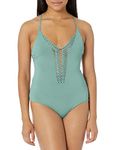 Billabong Women's Hippie Hooray One Piece Swimsuit, Jungle, Small