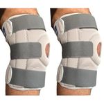 Comfy Fit Adjustable Knee Cap Support Brace For Knee Pain, Running, Arthritis, Knee Support Patella for Men and Women|Knee Cap|Knee Brace|Knee Guard |Knee CaP |GRAY-Neoprene (2, Gray)