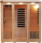 Heat Wave 4 Person Sauna Hemlock Wo
