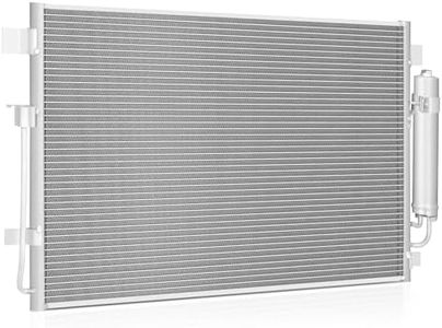 DWVO AC Condenser Air Conditioning Condenser Compatible with 2007-2018 Nissan Altima L4 V6 2.5L 3.5L, 2009-2021 Maxima V6 3.5L, Direct-Fit Replacement for OEM Part Numbers NI3030161, NI3030171