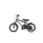 Wildtrak - 12 Inch Bike for Children 2-5 Years Old with Training Wheels - Black and Green