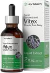 Vitex Berry Chasteberry Extract | 2 fl oz | Super Concentrated | Alcohol Free Chaste Tree Berry Supplement | Vegetarian, Non-GMO, Gluten Free | by Horbaach