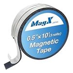 MagX Magnetic Tape with Adhesive Ba