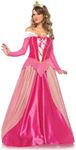 Leg Avenue Women's Classic Sleeping Beauty Princess Halloween Costume, Pink, Small