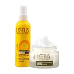 Lotus Professional Summer Brightening Combo | PHYTORx Sunblock Mist SPF 50 (100ml) + PHYTORx Whitening Night Cream (50g) | 150g