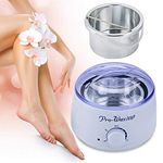 KRIFA ENTERPRISES Pro Wax 100 Warmer Hot Wax Heater with Temperature Control, Wax Machine for women, wax heater for waxing (Multicolor)