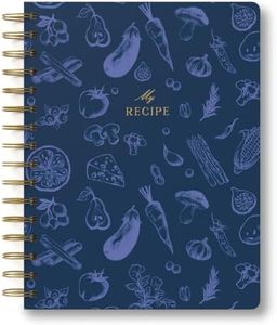 Jotsome Recipe Book, Blank Recipe Notebook to Write in Your Own Recipes, Hardcover Recipe Journal, 100 Recipes (Hearth, 6.5" X 8.5")