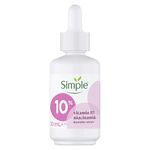 Simple 10% Niacinamide (Vitamin B3) Booster Serum Serum Skin Care Product Suitable for all Skin Types for Even Skin Tone and Texture 30 ml