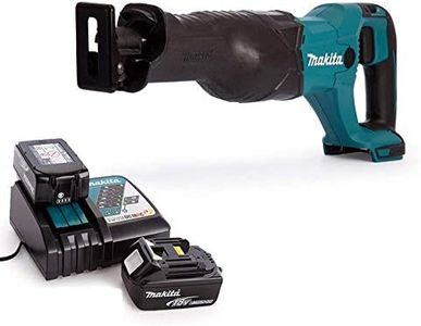 Makita DJR186Z 18V Cordless Reciprocating Saw with 2 x 5Ah Batteries & Charger