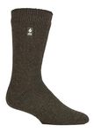 HEAT HOLDERS - Mens & Womens 2.3 Tog Original Thermal Socks | 3 Sizes | Thick Warm Fluffy Insulated Socks for Winter | Ideal for Raynauds (6-11, Forest Green)