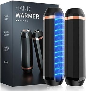 Hand Warmers Rechargeable 10000mAh Electric Hand Warmer Reusable 2 In 1 Split-Magnetic Pocket Heater＆Flashlight,4 Emergency Light Mode, 3 Heating Modes for Winter Walking,Hiking,Fishing,Skiing,Cycling