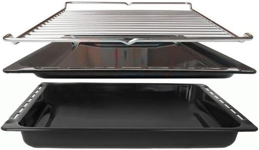 Conjunto 3 piezas - Pack Parrilla y Bandejas Horno Teka 370x460mm