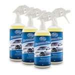 Greased Lightning W824 Showroom Shine 1L Value Quad Pack - Waterless Wash and Wax - Clean Shines and Protects in One