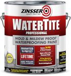 Zinsser 5001 WaterTite Professional Waterproofing Paint, Gallon, White