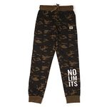 Alan Jones Clothing Boy's Regular Fit Track pants(BJOG-P02-KHAKI-13.14YRS_Khaki_13-14 Years)