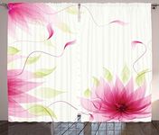 Ambesonne Multicolor Curtain Panels