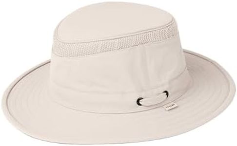Tilley Womens Ltm5 Airflo Medium Brim Recycled Sun Hat, Light Stone, 7 US