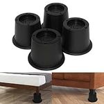 FONDDI 2 Inch Round Bed Risers - 4 Pack Heavy Duty Furniture Riser Lifts for Beds, Tables, Desks, Sofas, and Dorms