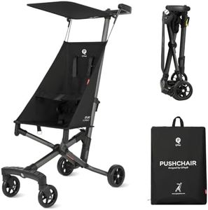 Ultra Lightweight Travel Stroller for Baby Aged 6-36 Months, Small Compact Folding Stroller with Backpack & Sun Visor for Kids Ages 1 to 3 Years Old - Fits Airplane Easy Carry and Storage