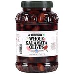 Urban Platter Greek Whole Kalamata Olives, 1.6 Kgs [Drained Weight 1Kg | Kalamon Region of Greece | Perfect for Salads | Hummus | Mediterranean Dishes]