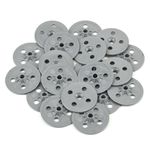 Hawkeng Plasterboard/Insulation Fixing Washers, 35mm Nylon, non rust – 300PCS Designed and Made in the UK